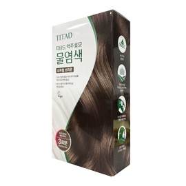 T-Tard beer yeast water dye gray hair cover dye natural brown dark brown 30g 1 piece / 티타드 맥주효모 물염색 새치 커버 염색약 내추럴브라운 다크브라운 30g 1개
