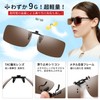 SOXICK Clip-on Sunglasses, Over Glasses, Polarized Sunglasses, Flip-up, Front Hanging,