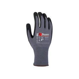 U-Power Merengue Work Gloves Accident Protection Nylon Spandex Protection Mechanical Risks Grey 10/XL