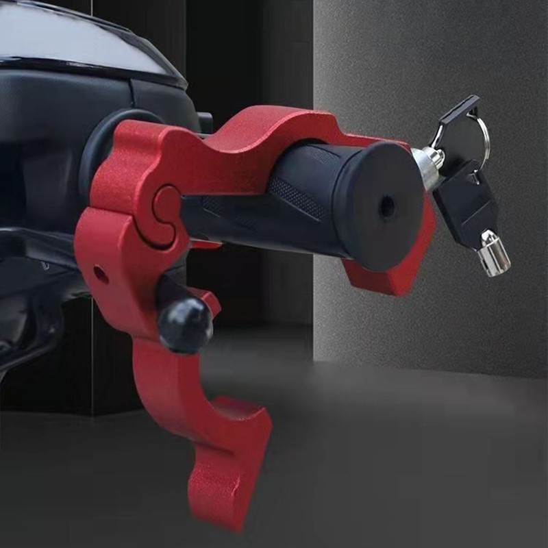 Motorcycle Grip Lock Professional High Safety Auto Theft Protection Motorcycle