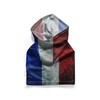 Tigoli Multifunctional Neck Gaiter with Distressed French Flag Design –