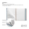 Miquelrius - A4 Notebook - 4 Colour Stripes - Horizontal