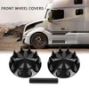 G-PLUS Front Wheel Covers 33mm Spiked Hub Axle Compatible with