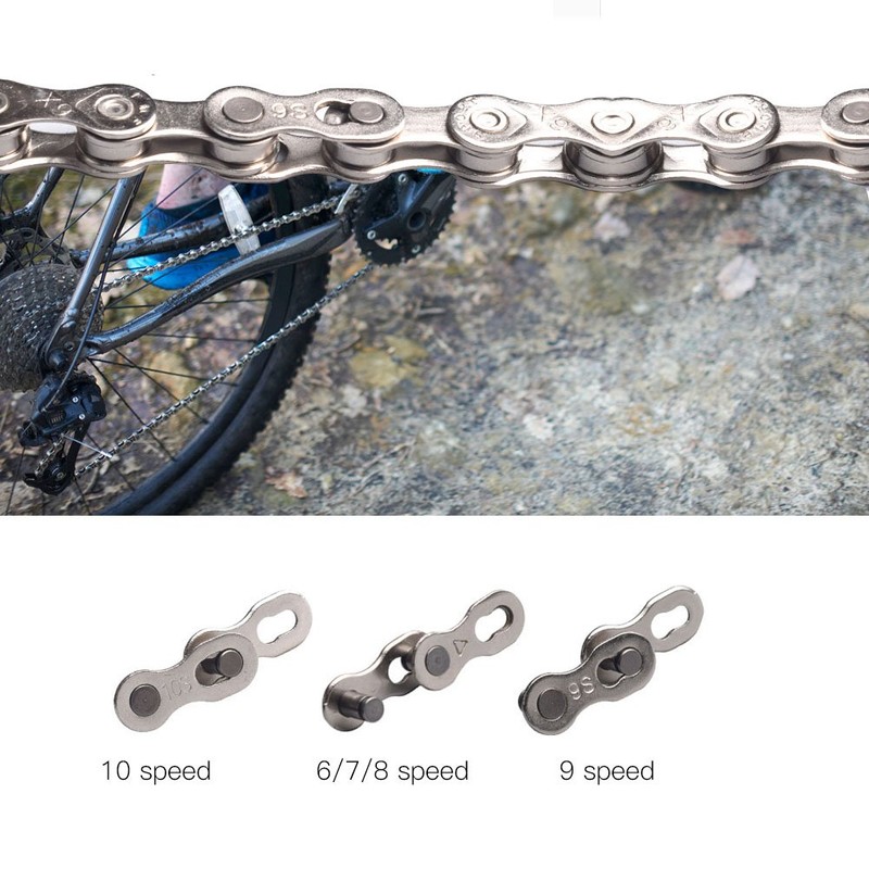 Chain Lock 10 Compartments, 5 Pairs Chain Lock Bicycle Chain