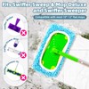 Reusable Mop Pads Compatible with Swiffer Sweeper Mop, Washable Wet