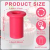 12pcs Cupcake Corer Tools Silicone Reusable Safe Cupcake Hole Cutter