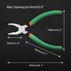 LEONTOOL 6" Breaker Groser Pliers 3/8" Flat Curved Jaw Spring
