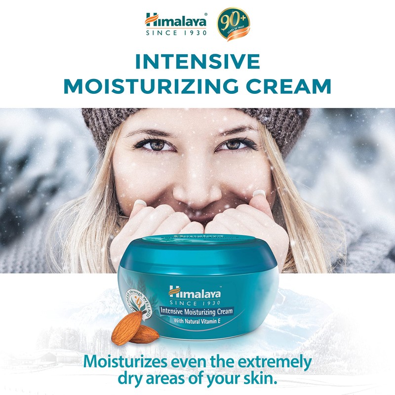 Himalaya Herbals Intensive Moisturizing Cream with Natural Vitamin E With