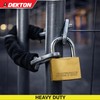 Dekton 2PC 40MM Titanium Plated Iron Padlock Set| Heavy-Duty Iron