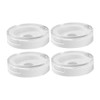 WOONEKY 26mm Single Color Eyeshadow Box Replacement 4pcs Empty Makeup