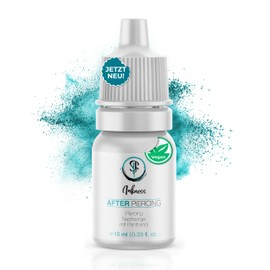 Inkness After Piercing Care Lotion 10 ml – Supports Piercing Inflammation & Healing – Piercing Aftercare for Ear Nose Belly Button with 99% Natural Ingredients + D-Panthenol & Witch Hazel