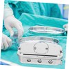 NIYANGLE Stainless Steel Medical Storage Case with Lid and Holes