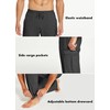 Willit Men's Cotton Yoga Sweatpants Athletic Lounge Pants Cargo Open