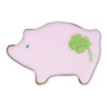 Staedter Lucky Pig Cookie Cutter, 7 cm, Stainless Steel, Silver
