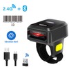 Symcode Wireless Bluetooth Barcode Scanner with Bluetooth & 2.4GHz Wireless