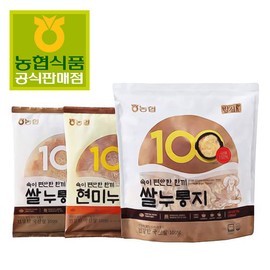 product image [NongHyup] Nurungji Brown Rice Chips, Product of Korea, All Natural, Traditional Scorched Rice Crackers, 농협 밥심 현미 누룽지, 100% 한국산 (150g/5.29 oz Bag)