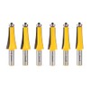 Yonico Guitar Finger Board Radiusing Router Bit Set 6 Bit