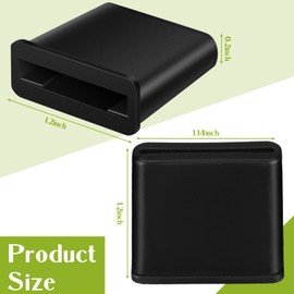 Lanties 50 Pieces Folding Drip Tape Row End for Drip System and Garden Landscaping Irrigation Drip Tape End Closure Fits for 5/8'' No Dripping Water Drip Tape Irrigation Kit