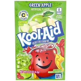 Doofie Deals Kool-Aid Drink Mix - 8 Packets (Green Apple)