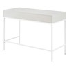OSP Home Furnishings Contempo 40-Inch Home Office Desk with Drawer