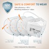 N95 Mask NIOSH Approved 60-Pack, Particulate Respirator N95 Face Masks