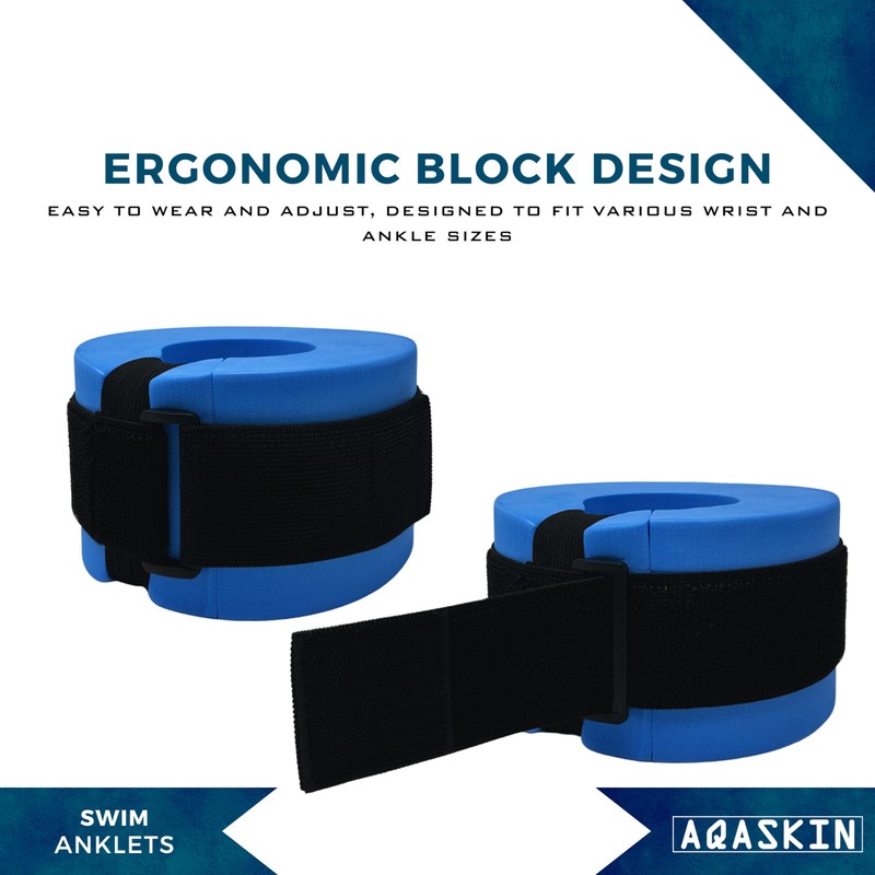 AQASKIN - 1 Pair of Ankle and Wrist Block, Easy