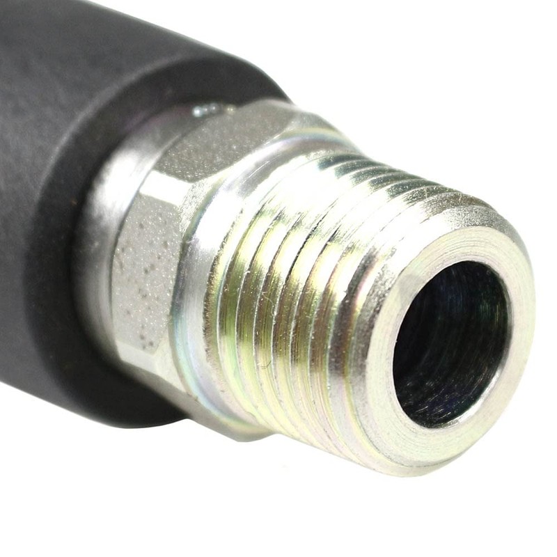 Prevost 1/2" MNPT Truflate Safety Coupling Male Coupler Push Button