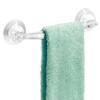 interDesign Power Lock Suction Towel Bar, Clear