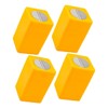 SAFIGLE 4Pcs Razor Blade Disposal Box Safe Storage Container for