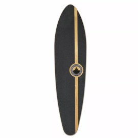 Yocaher Kicktail Rasta Longboard Deck