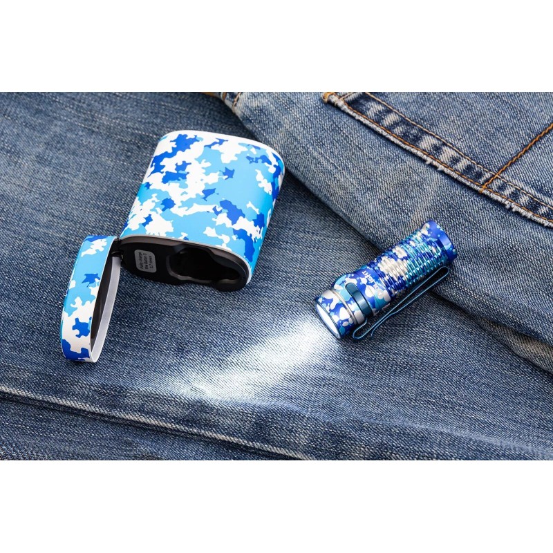 Olight Baton 3 Ocean Camouflage Premium, Portable Wireless Charger, 1200L,