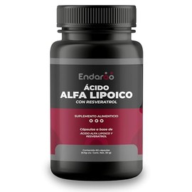 Ácido Alfa Lipoico 100% Puro | Sin Aditivos | 60 Cápsulas de 500mg
