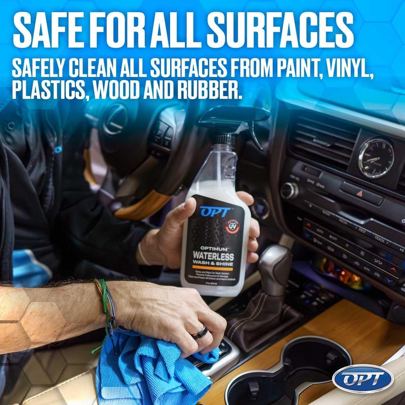 Optimum Waterless Wash and Shine - New Spray Waterless Car