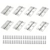 8 Pcs 2.64 Inch Door Butt Hinges, Stainless Steel Folding