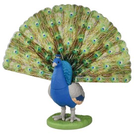 Takara Tomy "Ania AS-16 Peacock (Indian Peacock)" Animal Dinosaur Realistic Moving Figure Toy 3 Years and Up, Passed Toy Safety Standards ST Mark Certified