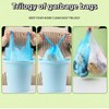 Biodegradable Trash Bags Waste Bag100PCS, Garbage bags 20L kitchen trash