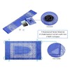 Hitopin Travel Prayer Mat, 4 PCS 60cm*100cm Portable Prayer Mat,