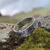 MATERIA by Matthias Wagner Infinity Ring 925 Silver for Men