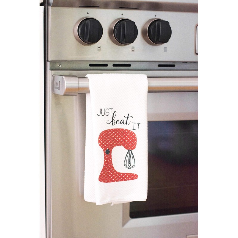 Funny Kitchen Tea Towel Housewarming Home Decor Gift