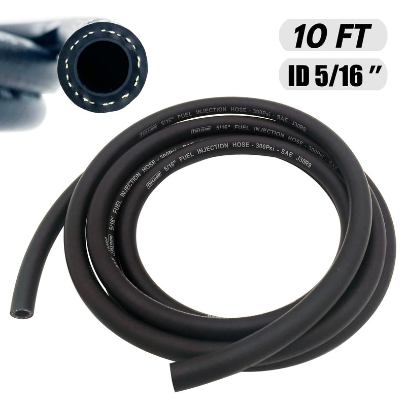 SAE 30R9 Fuel Hose Line 5/16 10FT Length High Pressure