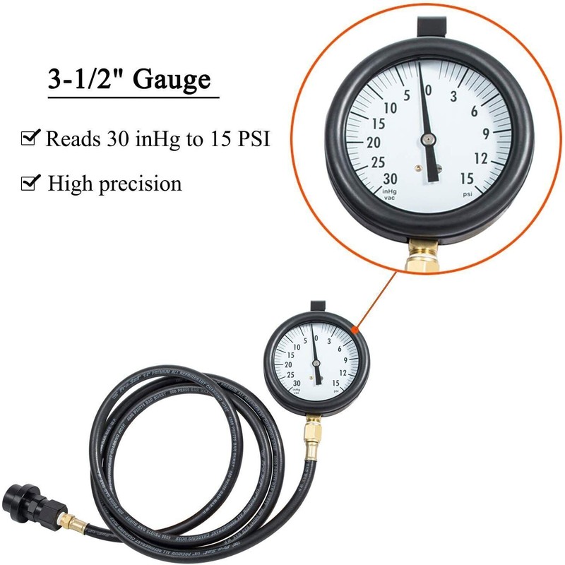 for GM GM 6.6L Duramax Diesel Fuel Pressure System Vacuum