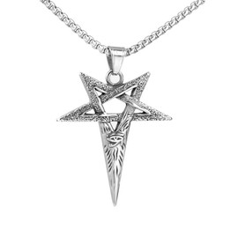 Auriselle Viking Men's Necklace Pendant Chain, Hip Hop Norse Streetwear Jewellery, Punk Retro Rap Culture Accessories for Men Boys, Party Chain Gift, Metal