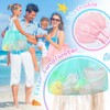 Beach Toys Beach Bag Tote with Drawstring, Mesh Bag Travel
