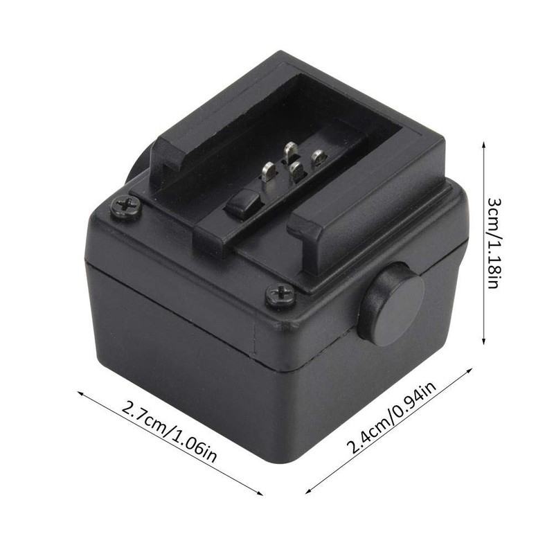 Adaptador de Zapata de Flash Mini convertidor de Zapata para