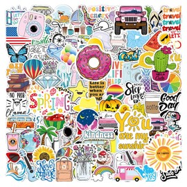 100 Stück Kleine frische Aufkleber, selbstklebende wasserfeste Buchstabenaufkleber, Scrapbook-Aufkleber, DIY-Basteldekoration, geeignet für Grußkarten, Wände, Weihnachtsgeschenke.