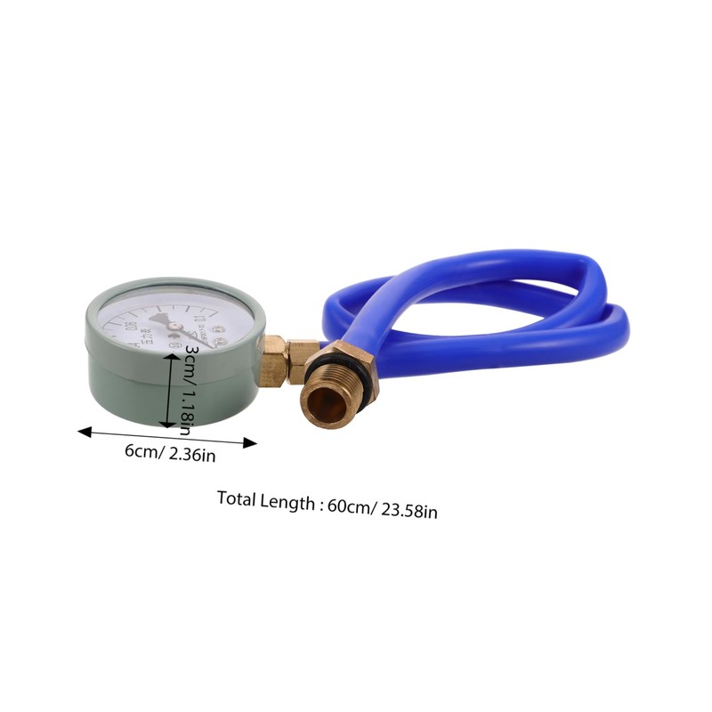 Mobestech Exhaust Pressure Gauge Kit Car Back Pressure Tester Automotive