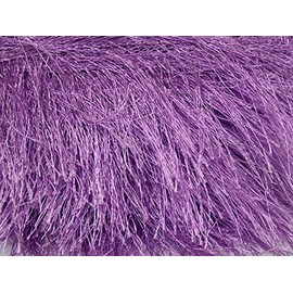 Lilac Extra Long Eyelash Yarn Ice Luxurious Fun Fur 50gr 38yds