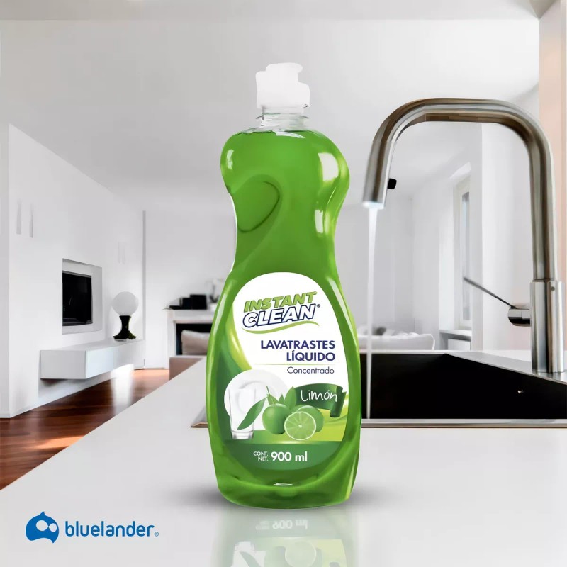 Instant Clean Lavatrastes Instant Clean 900 Ml Aroma Limón Liquido