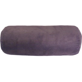 D&D Futon Furniture Decorative Sofa Bolster, Neck Round Pillow w/Insert 9" Diameter x 20" Long, Leg Arm Body Resting, Supporting Cushion. (Bolster 9 x 20, Grape (Purple))