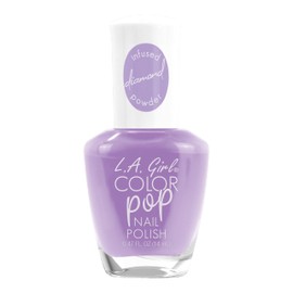 L.A. Girl Color Pop Nail Polish with Diamond Powder, Rock Candy GNL890G